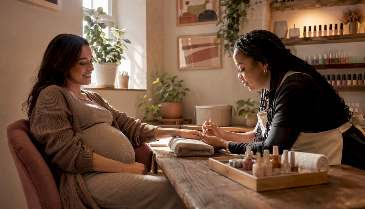Pregnancy-Safe Manicure: What Pregnant People Need to Know
