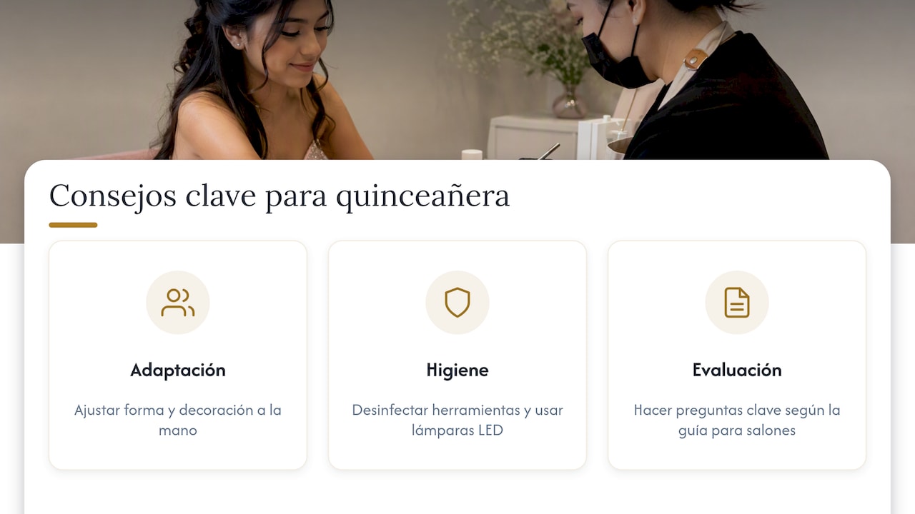 Consejos profesionales de Foxy Nails y del autor Cuong — overview diagram