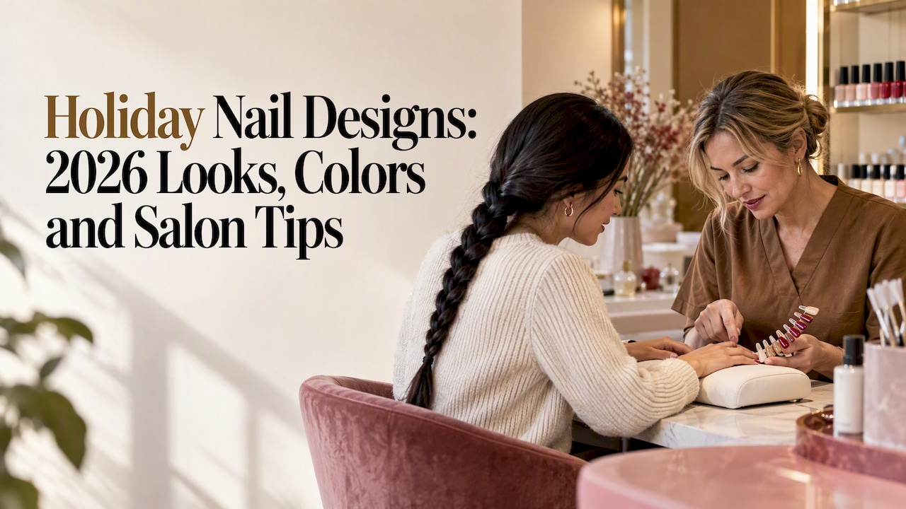 Holiday Nail Designs: 2026 Looks, Colors and Salon Tips