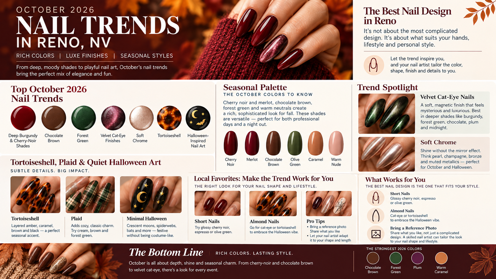 What Are the Top October 2026 Nail Trends in Reno, NV?